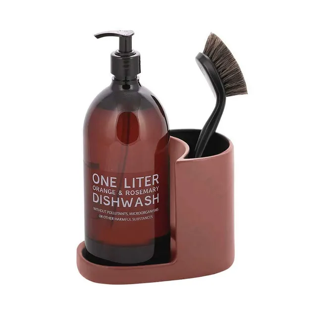 LS-LebenStil Küche & Haushalt Spülbecken Organizer Alt Rosa Keramik