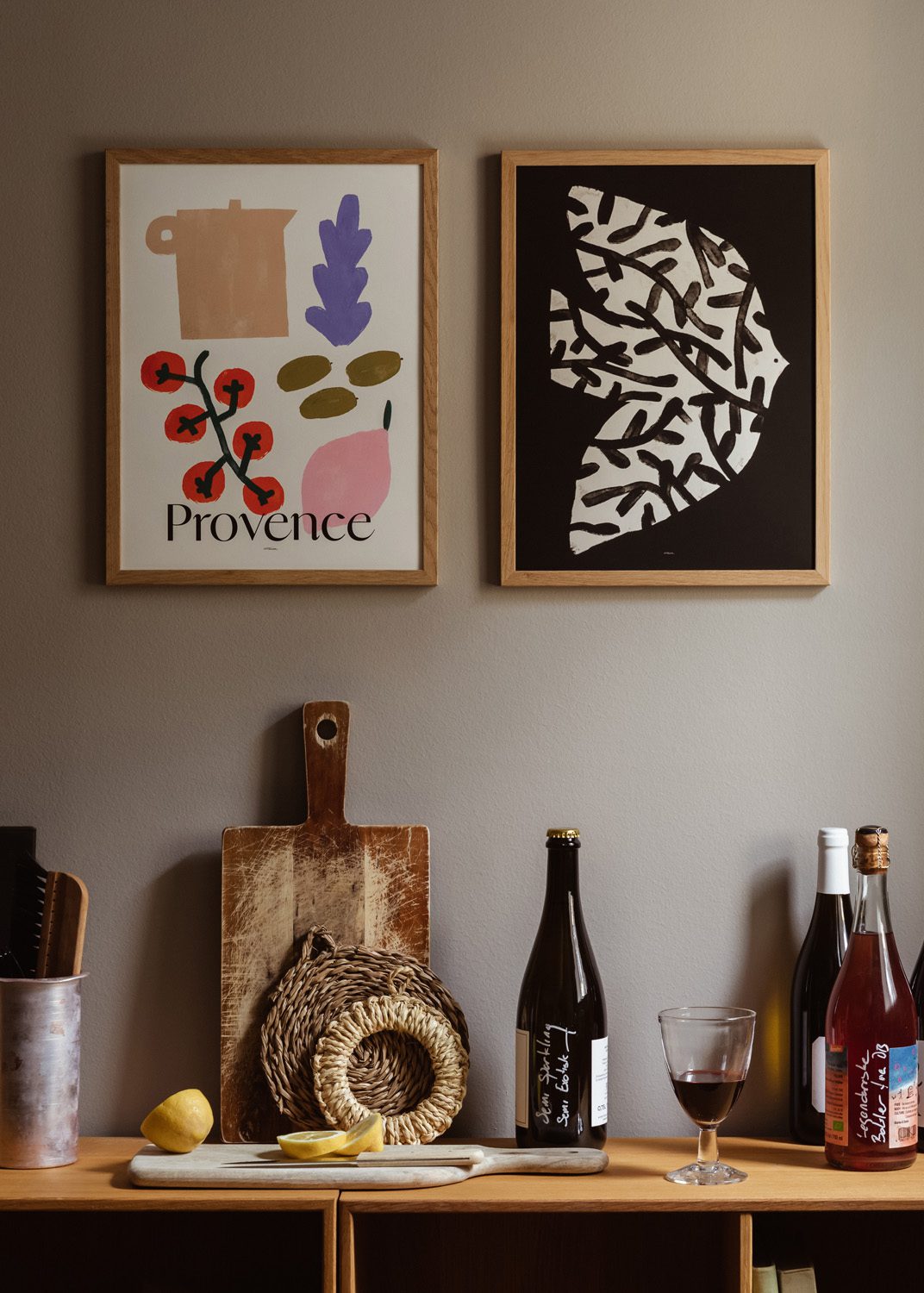 The Poster Club Provence Poster 30x40 cm beige