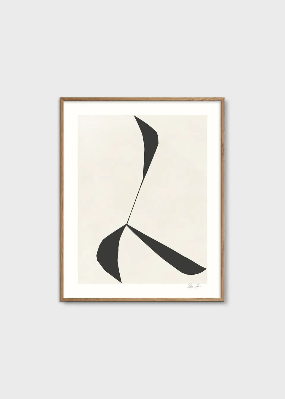 The Poster Club Move No. 05 Kunstdruck 40x50 cm Beige