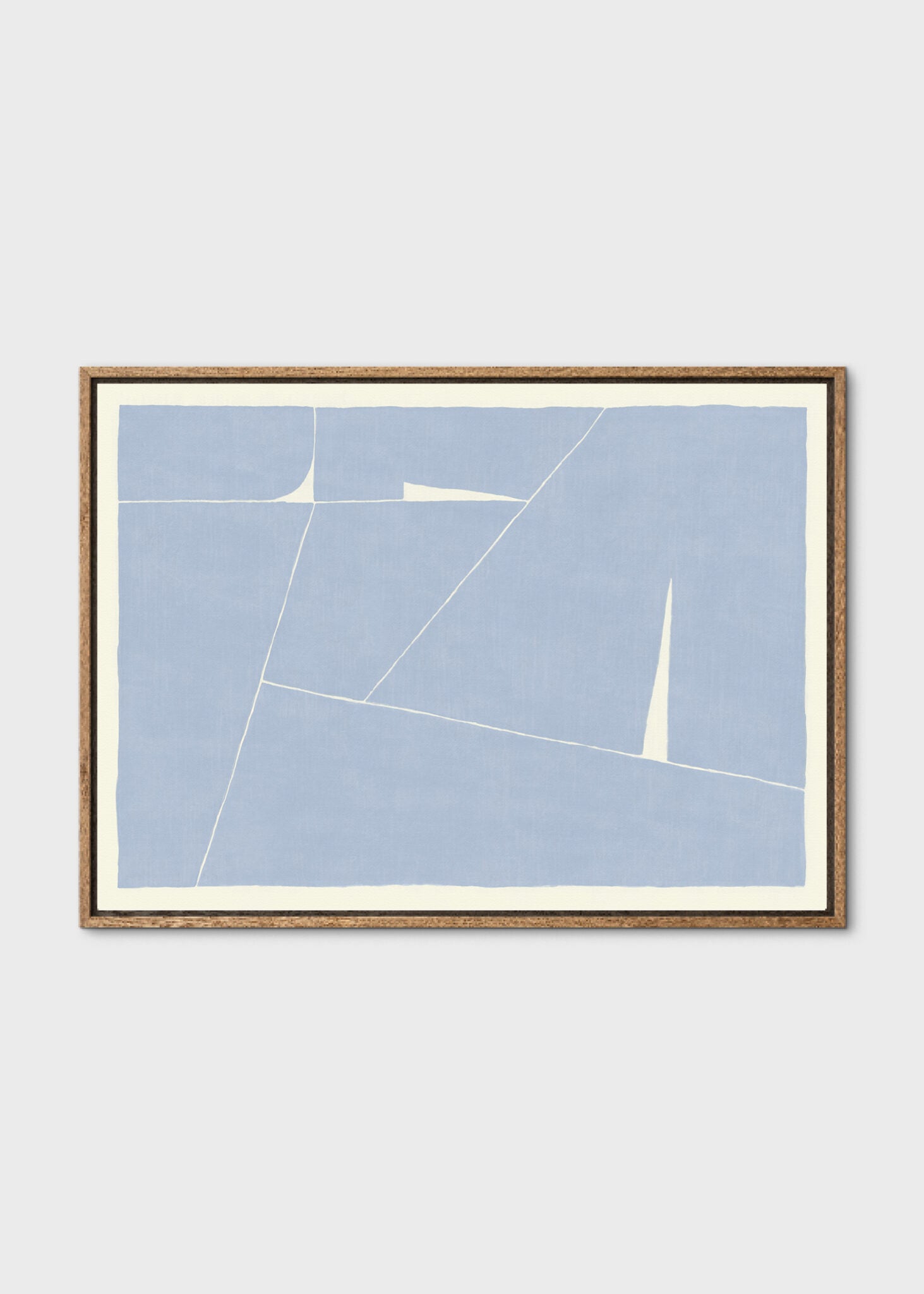 The Poster Club Art Prints 12PM Leinwandbild 50x70 cm beige
