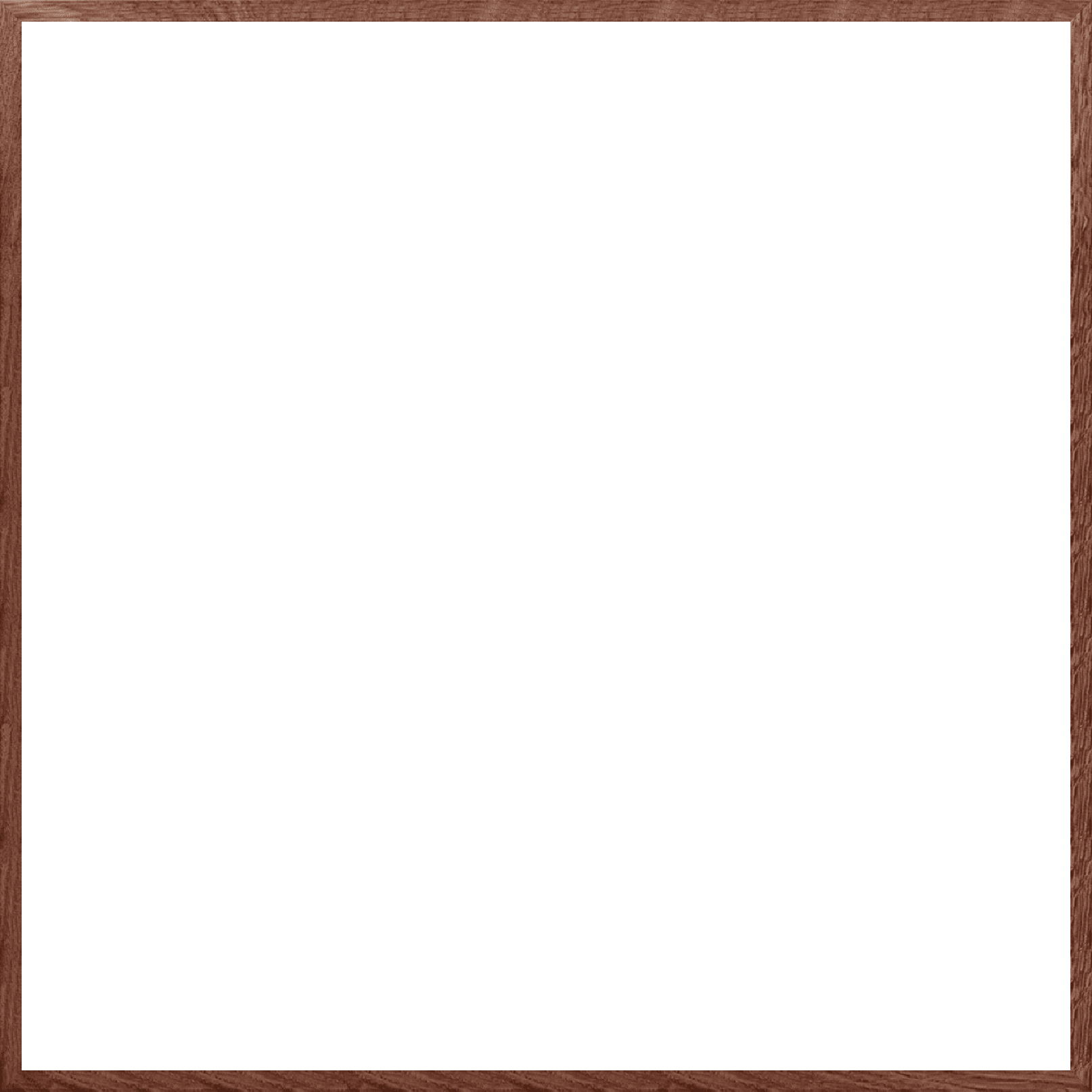 The Poster Club Frames Dark Oak Frame Bilderrahmen A4 Eiche