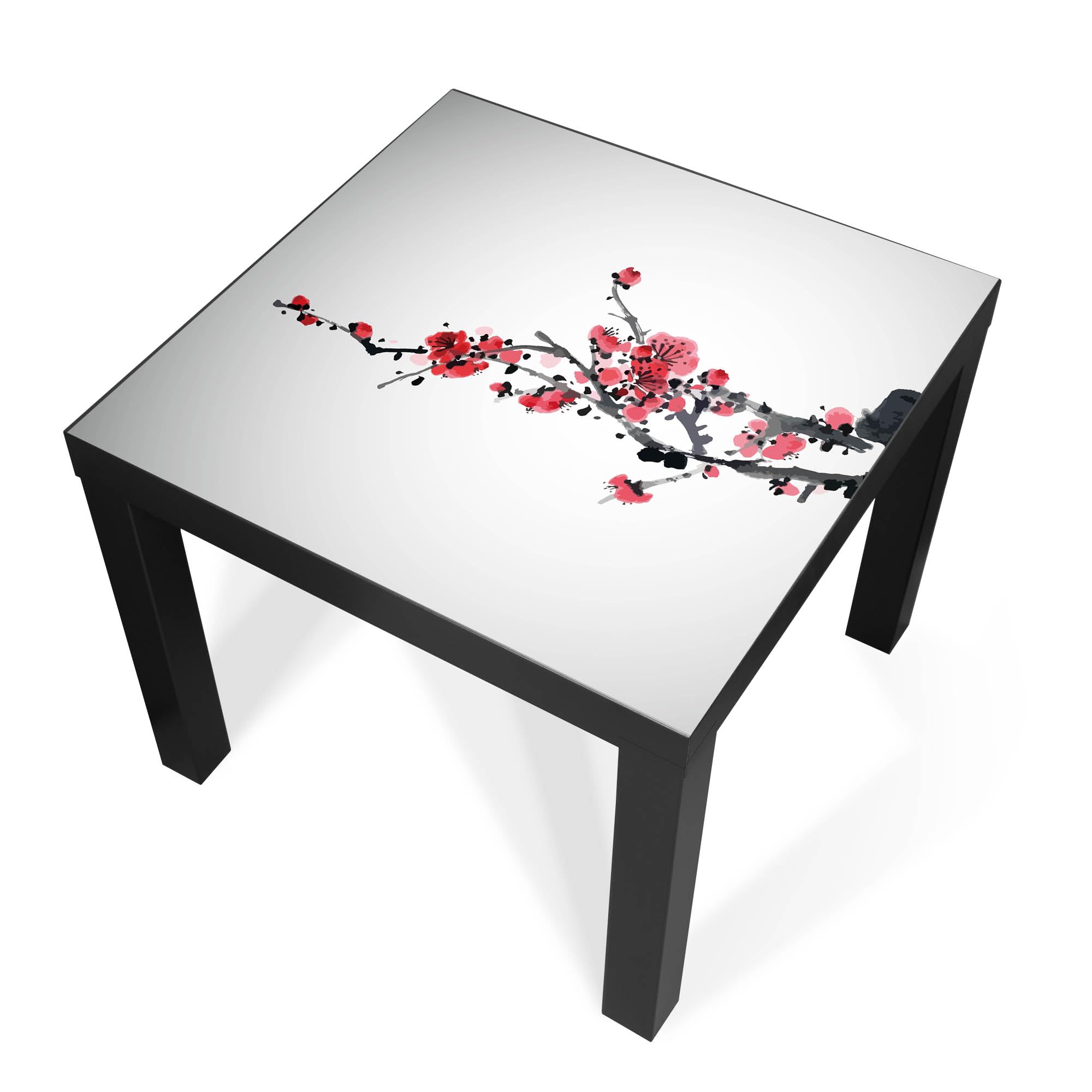 Banjado Möbelfolie Japanische Blüten 2 Tischfolie 55x55