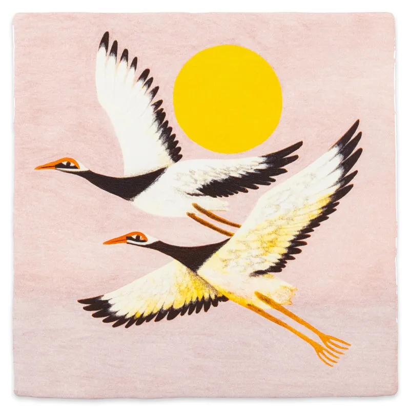 Storytiles Delft Blue If I had wings to fly Fliese 10x10 cm Vogel