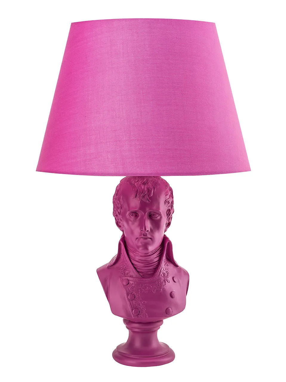 Mineheart Lighting Waterloo Tischleuchte Pink Büste 44 cm