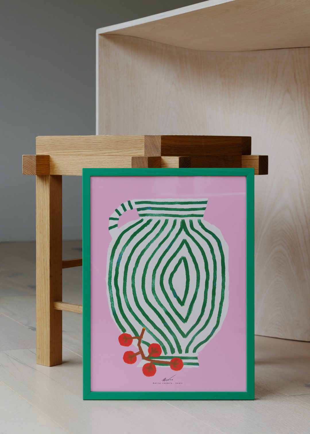The Poster Club Vase and Currants Poster 30x40 cm