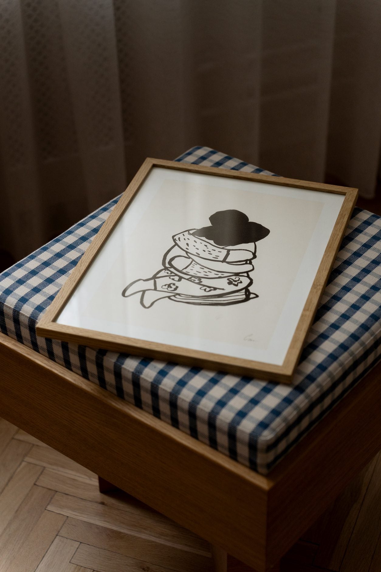 The Poster Club Art Prints Embrace Poster 30x40 schwarz-weiß
