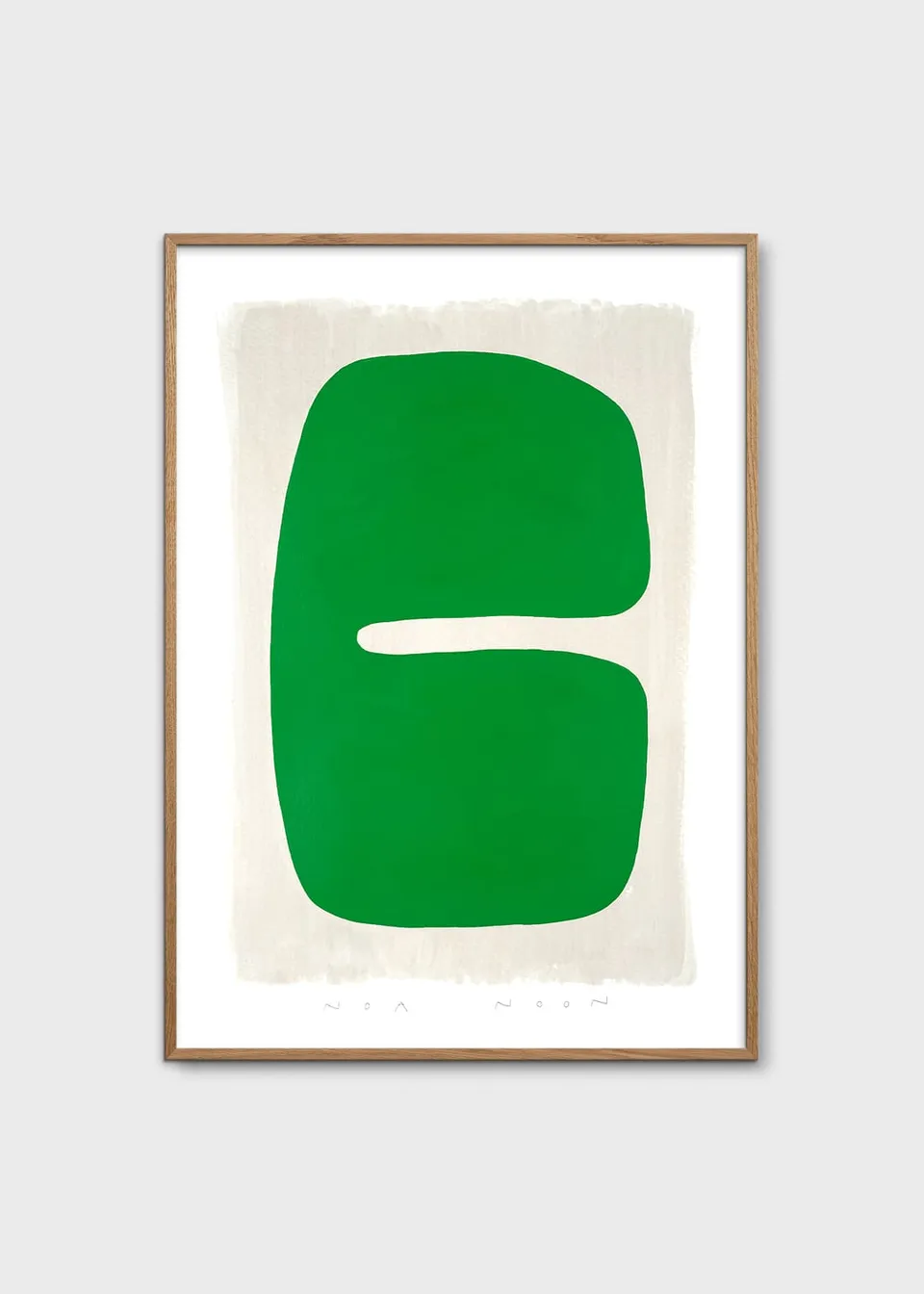 The Poster Club Art Prints Hommage au Vert Poster 30x40 cm grün
