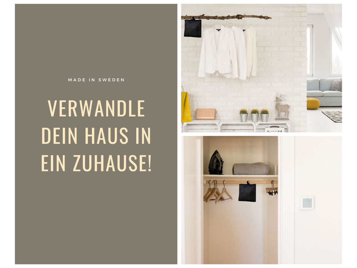 LS-LebenStil Absodry Textile Luftentfeuchter Schwarz Hänger