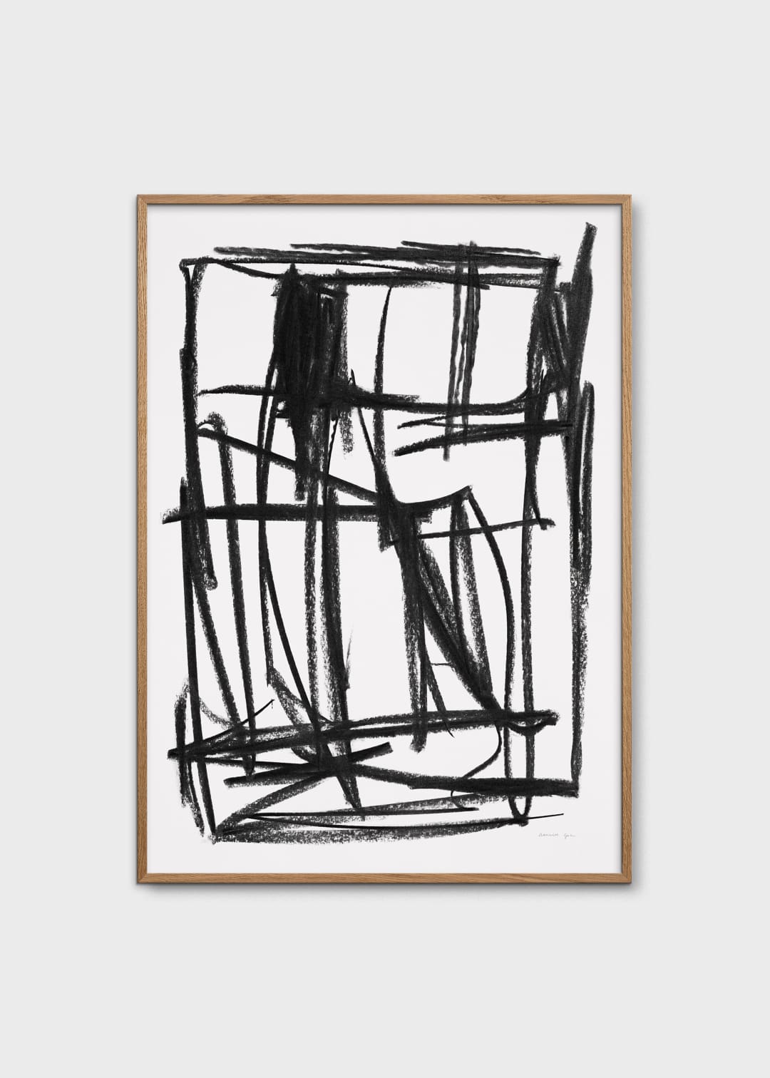 The Poster Club Turmoil Kunstdruck 50x70 cm abstrakt