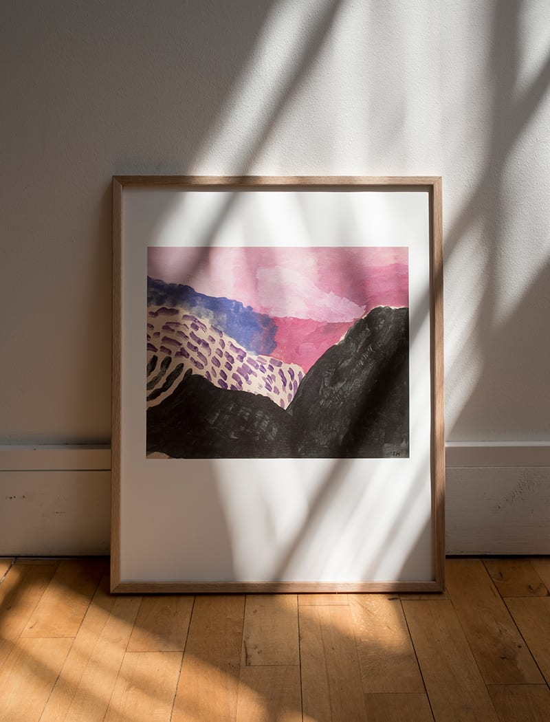 The Poster Club Art Prints Landscape Poster 40x50 cm beige
