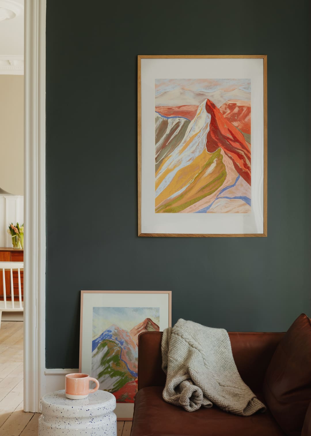 The Poster Club Art Prints Cuillin Ridge I Poster A4 abstrakt