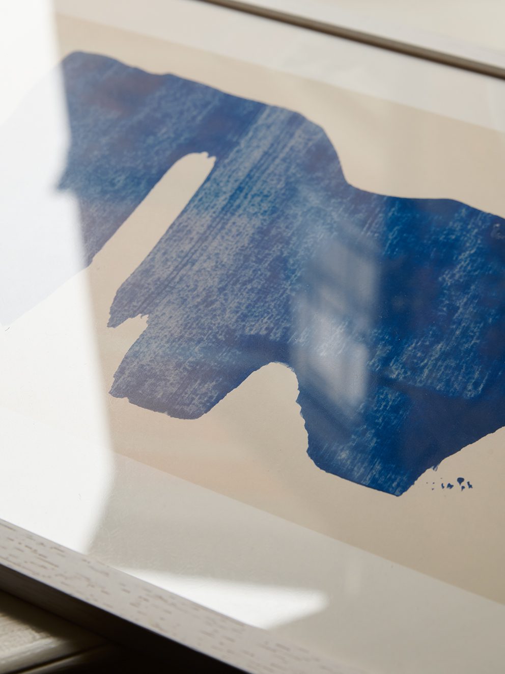 The Poster Club Bobby Poster A4 Abstrakt Blau