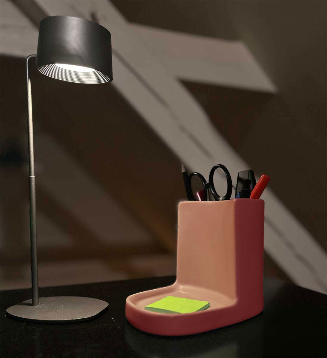 LS-LebenStil Küche & Haushalt Spülbecken Organizer Alt Rosa Keramik
