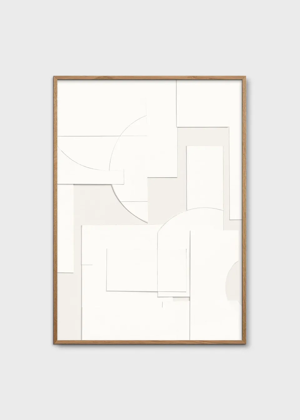 The Poster Club Deconstructed No. 35 Poster 30x40 cm weiß