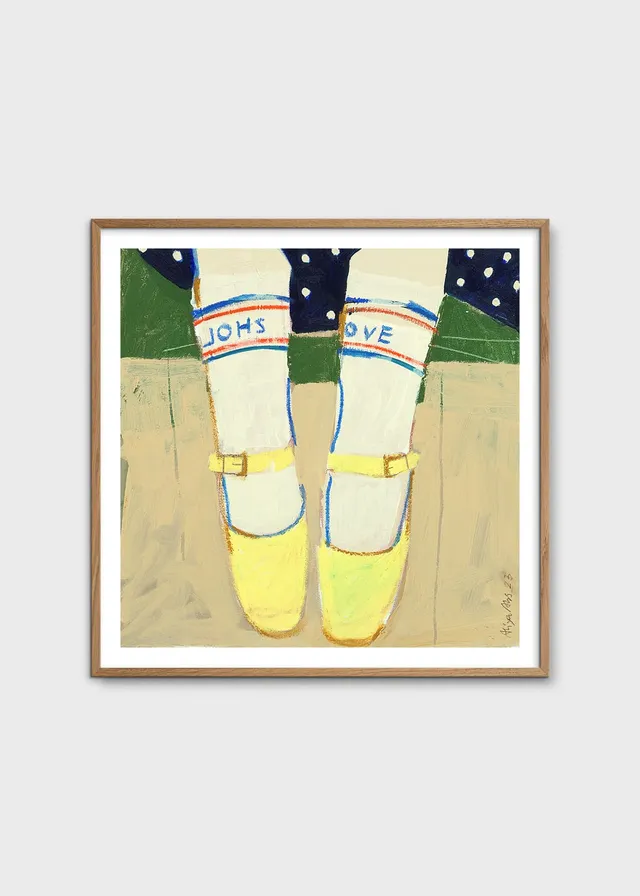 The Poster Club On the Jetty Poster 50x50 cm figurativ