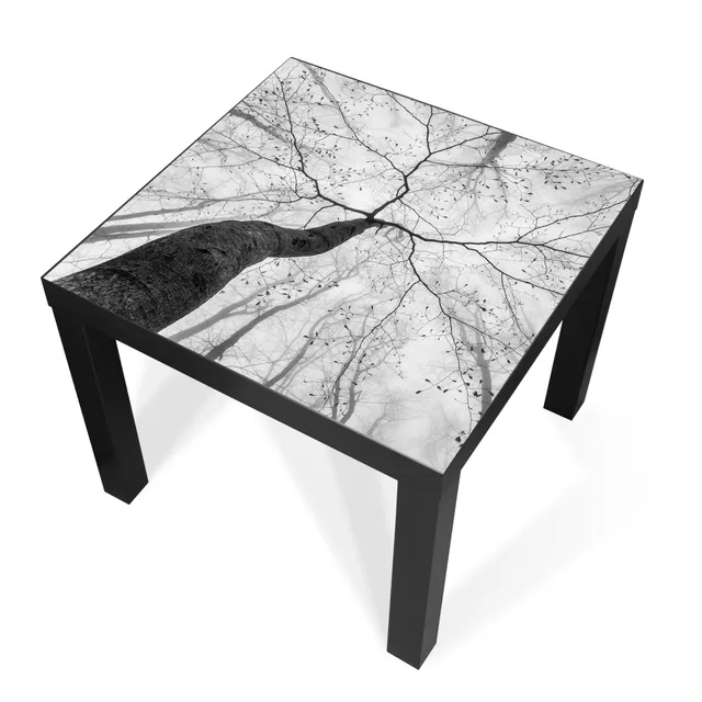Banjado Möbelfolie Tischfolie Zwischen Bäumen 6 55x55 selbstklebend