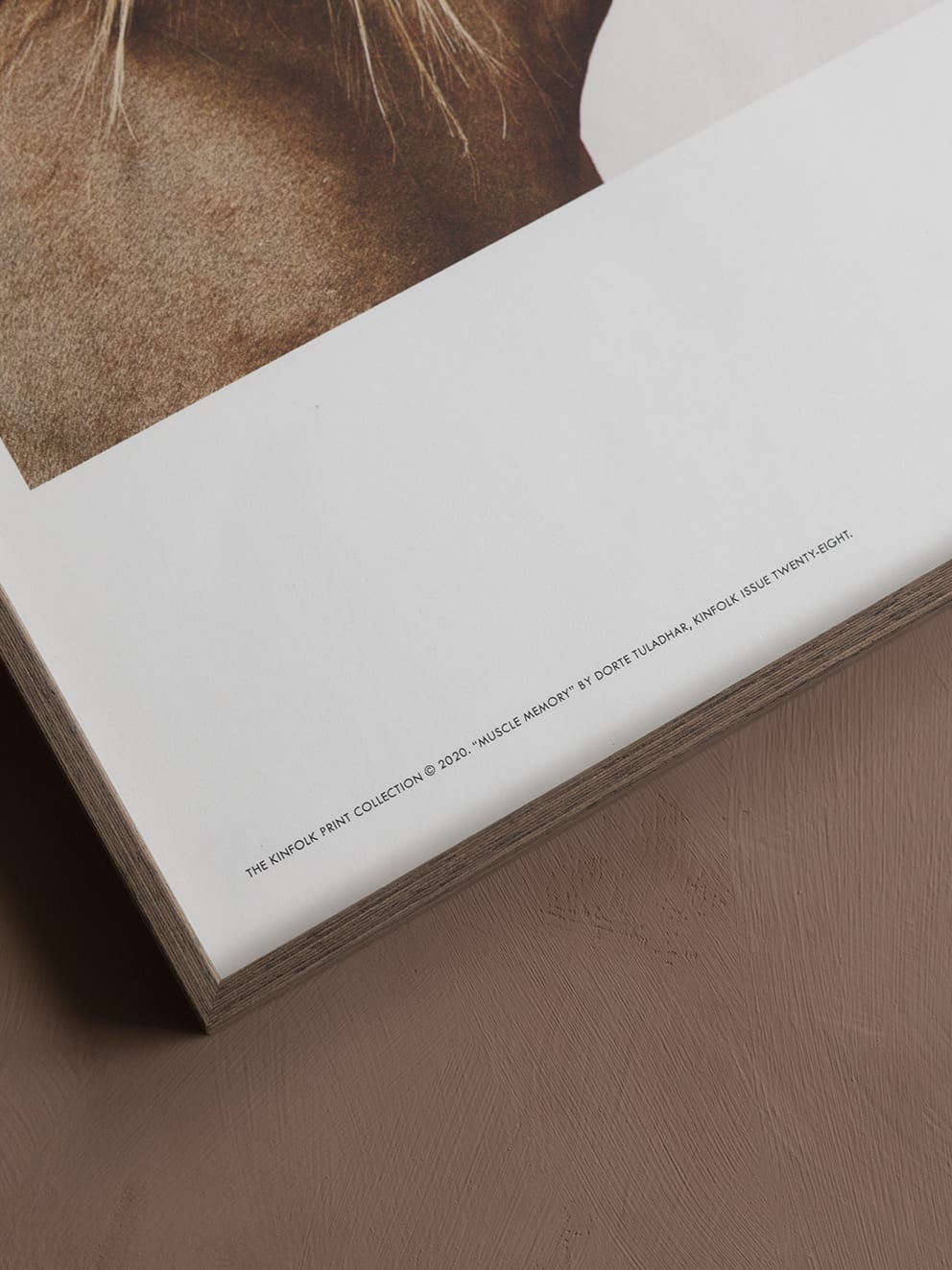 The Poster Club Art Prints Muscle Memory Poster 40x50 cm Pferd