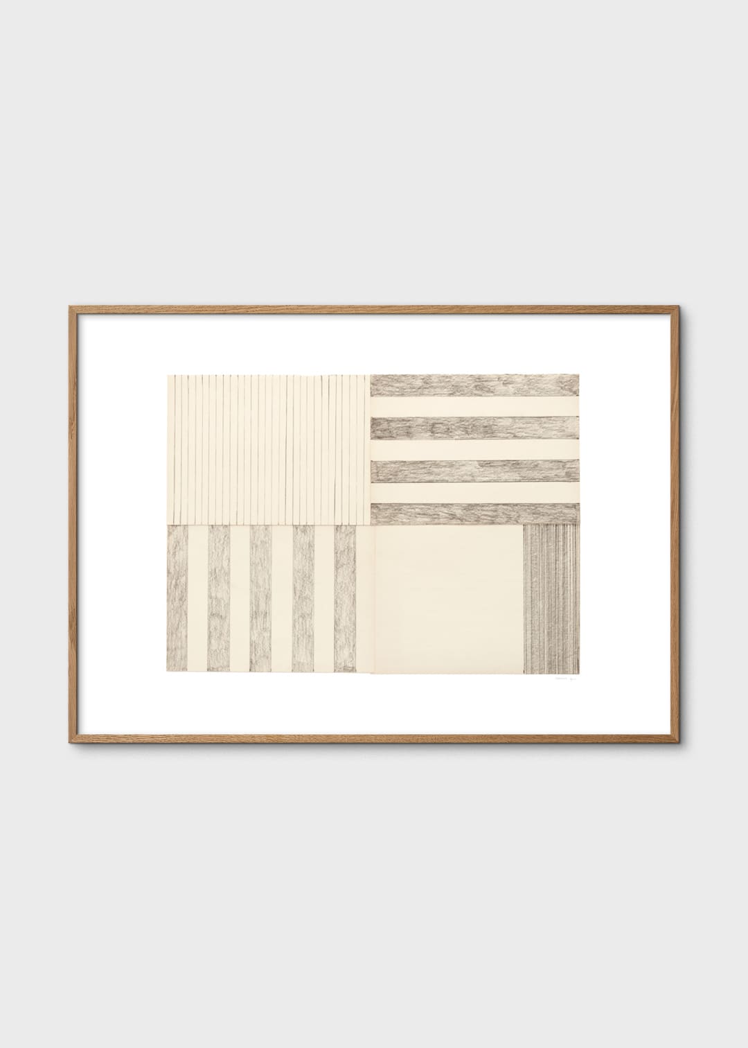 The Poster Club Balance No. 109 Kunstdruck 30x40 cm beige