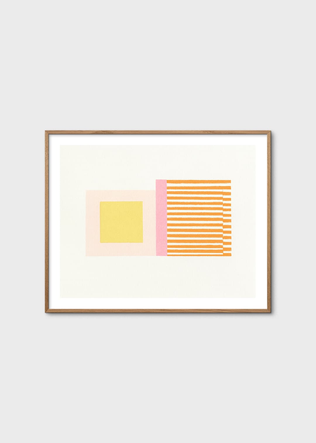 The Poster Club Side By Side Poster 40x50 cm orange