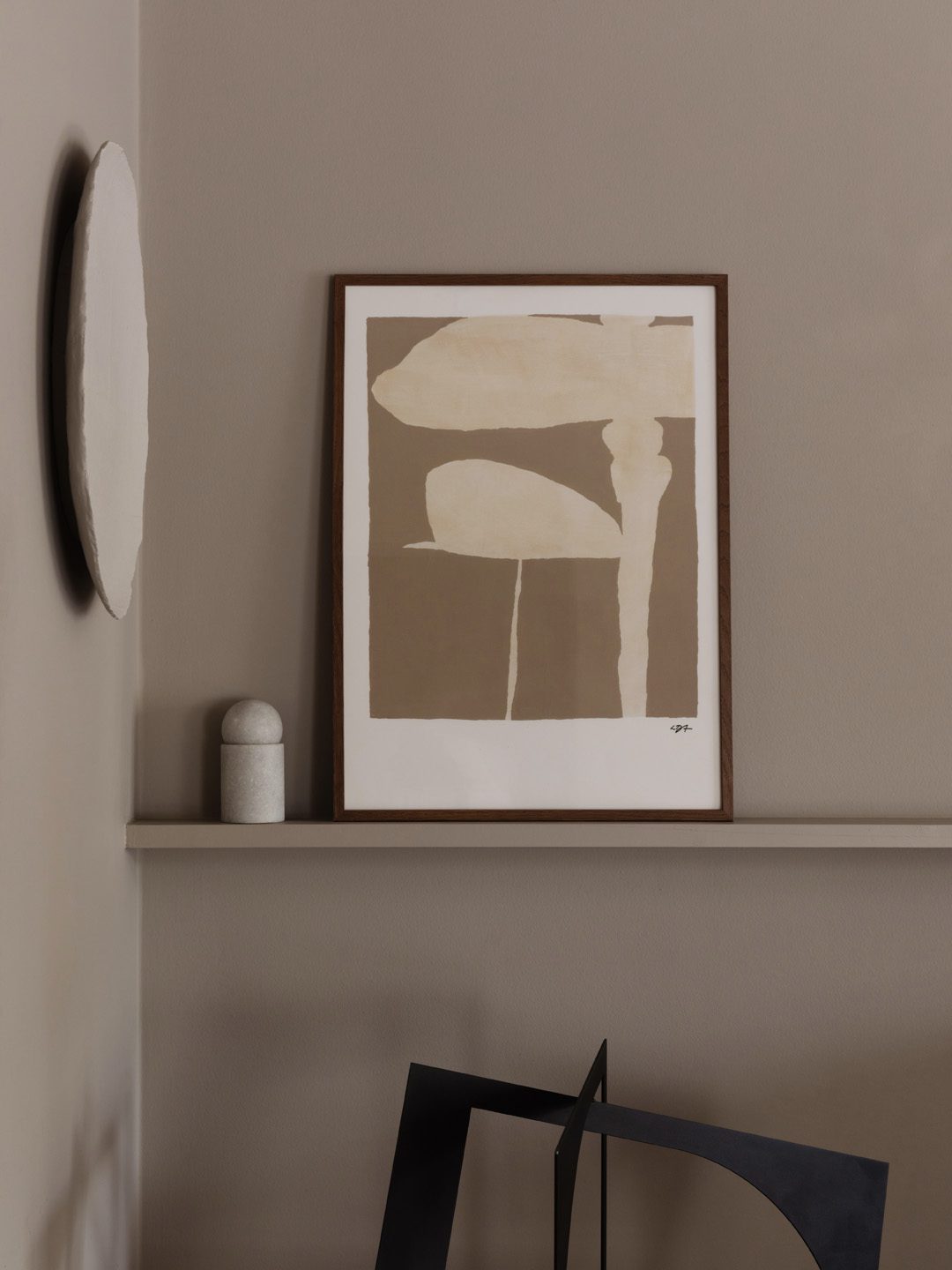 The Poster Club The Clearing Kunstdruck 30x40 cm Beige