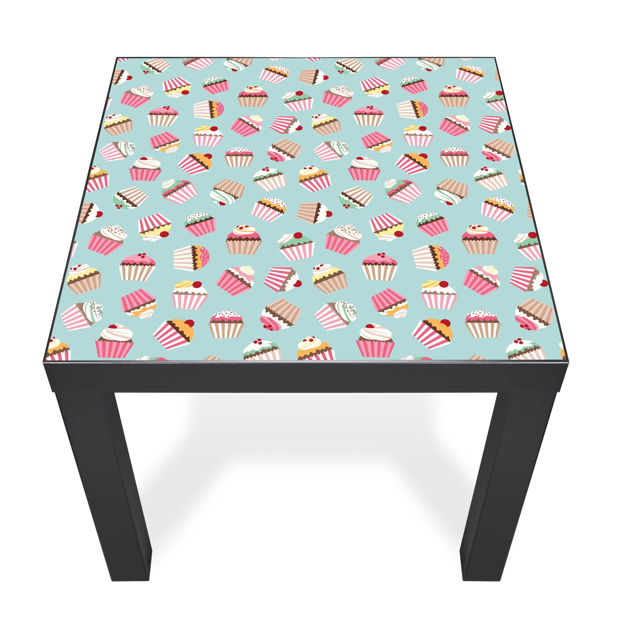 Banjado Möbelfolie Muffins Tischfolie 55x55 selbstklebend