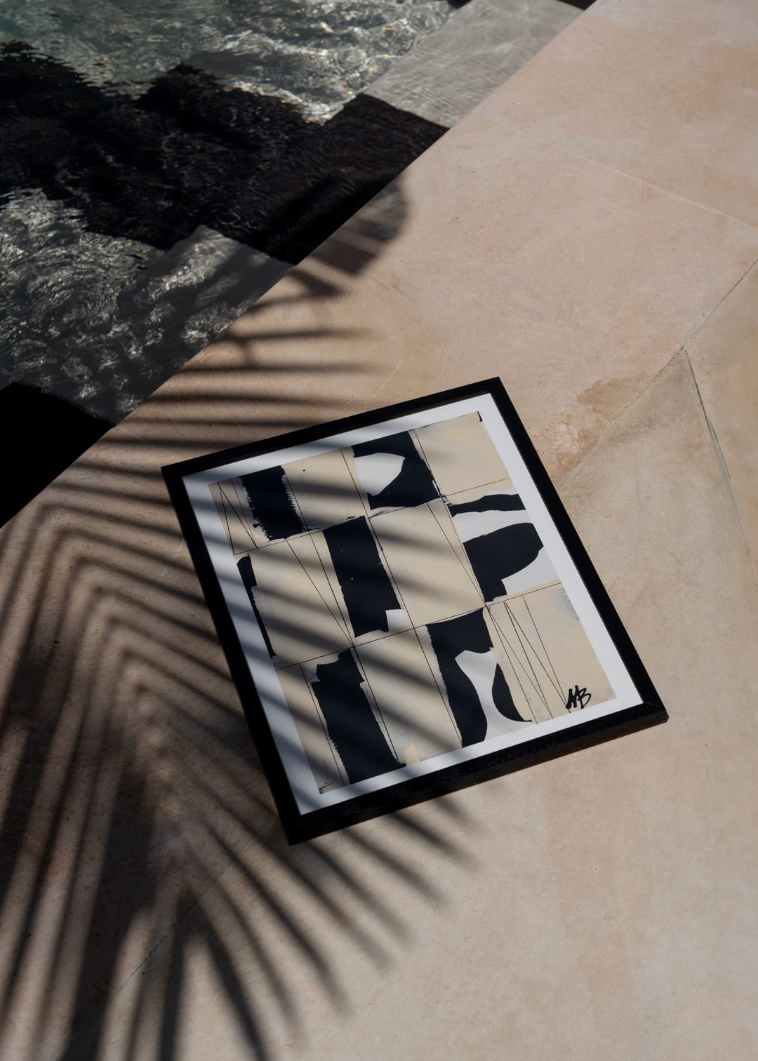 The Poster Club Art Prints Organized Poster A4 beige