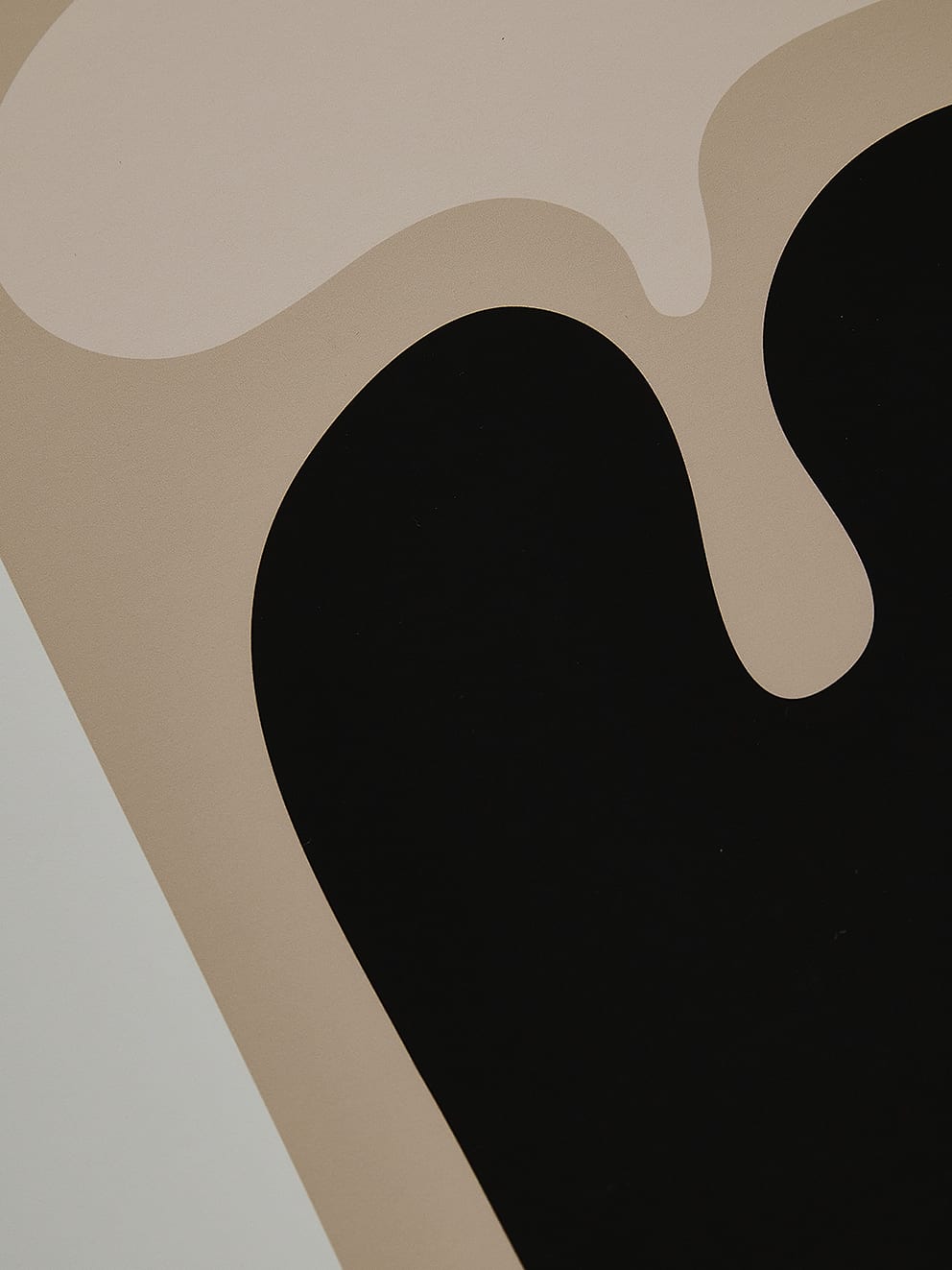 The Poster Club Thoughts Poster 30x40 cm beige-schwarz