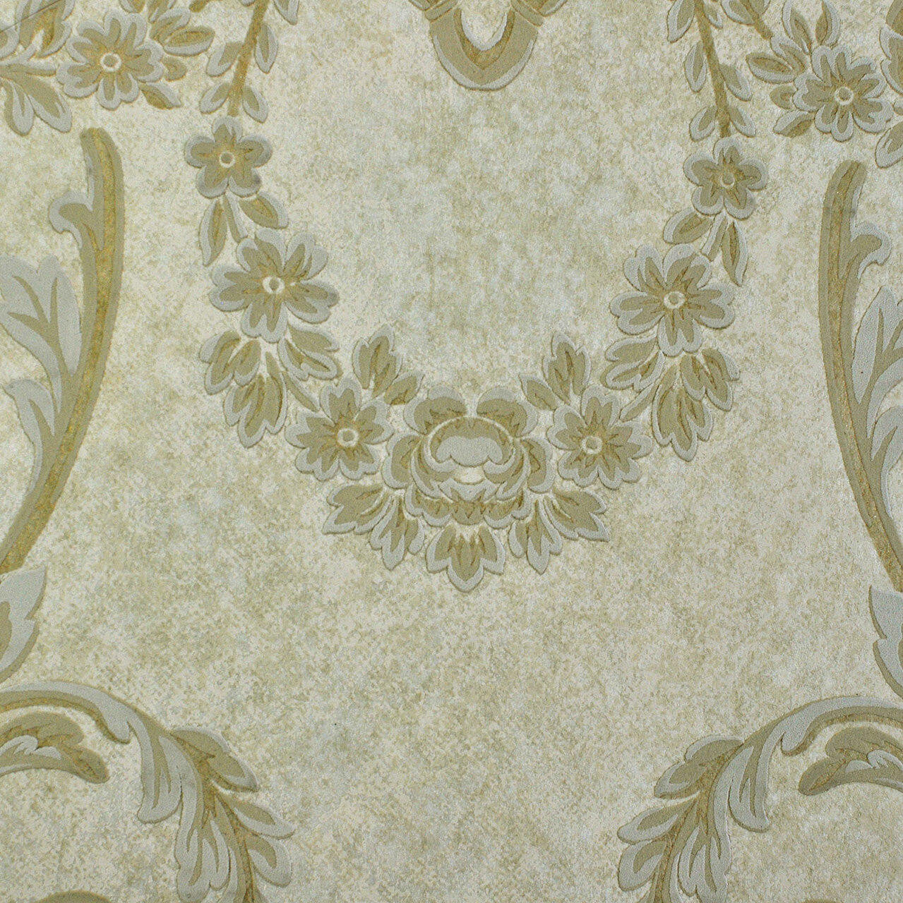 Mineheart Wimpole Floral Tapete Beige 53cmx10m geprägt