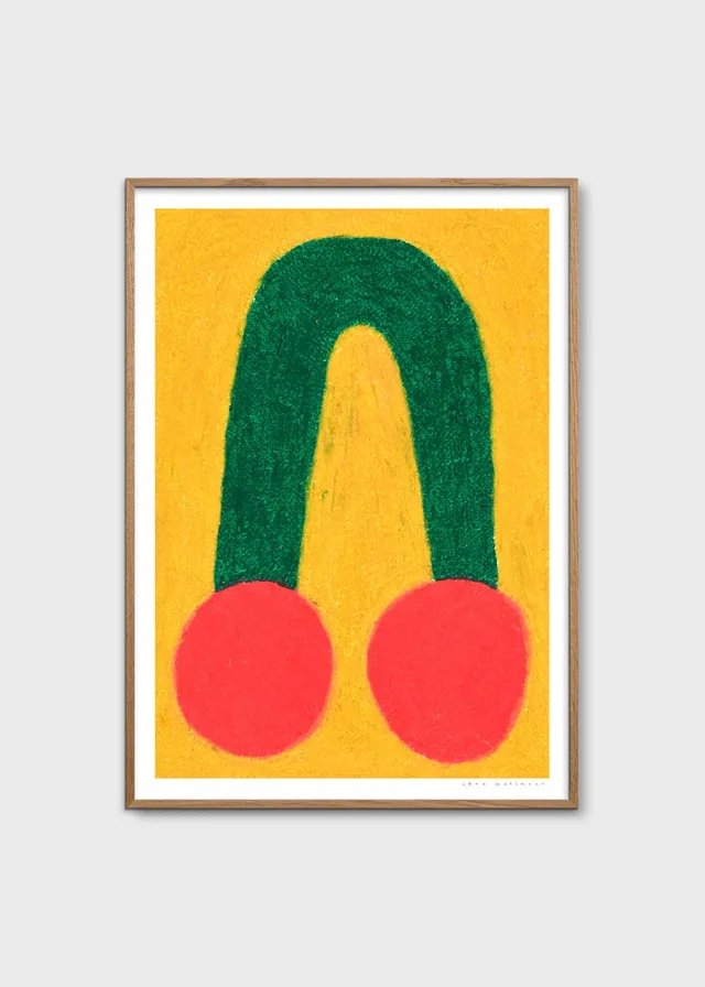 The Poster Club Cherry Kunstdruck 30x40 cm Kirschen