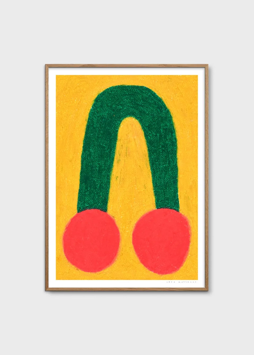 The Poster Club Cherry Kunstdruck 30x40 cm Kirschen