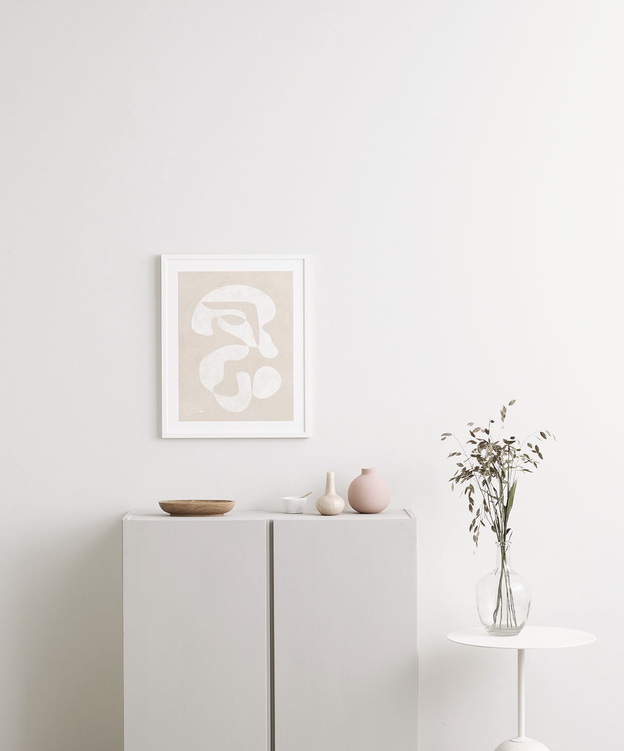 The Poster Club Art Prints The Wise Man 01 Poster 30x40 beige