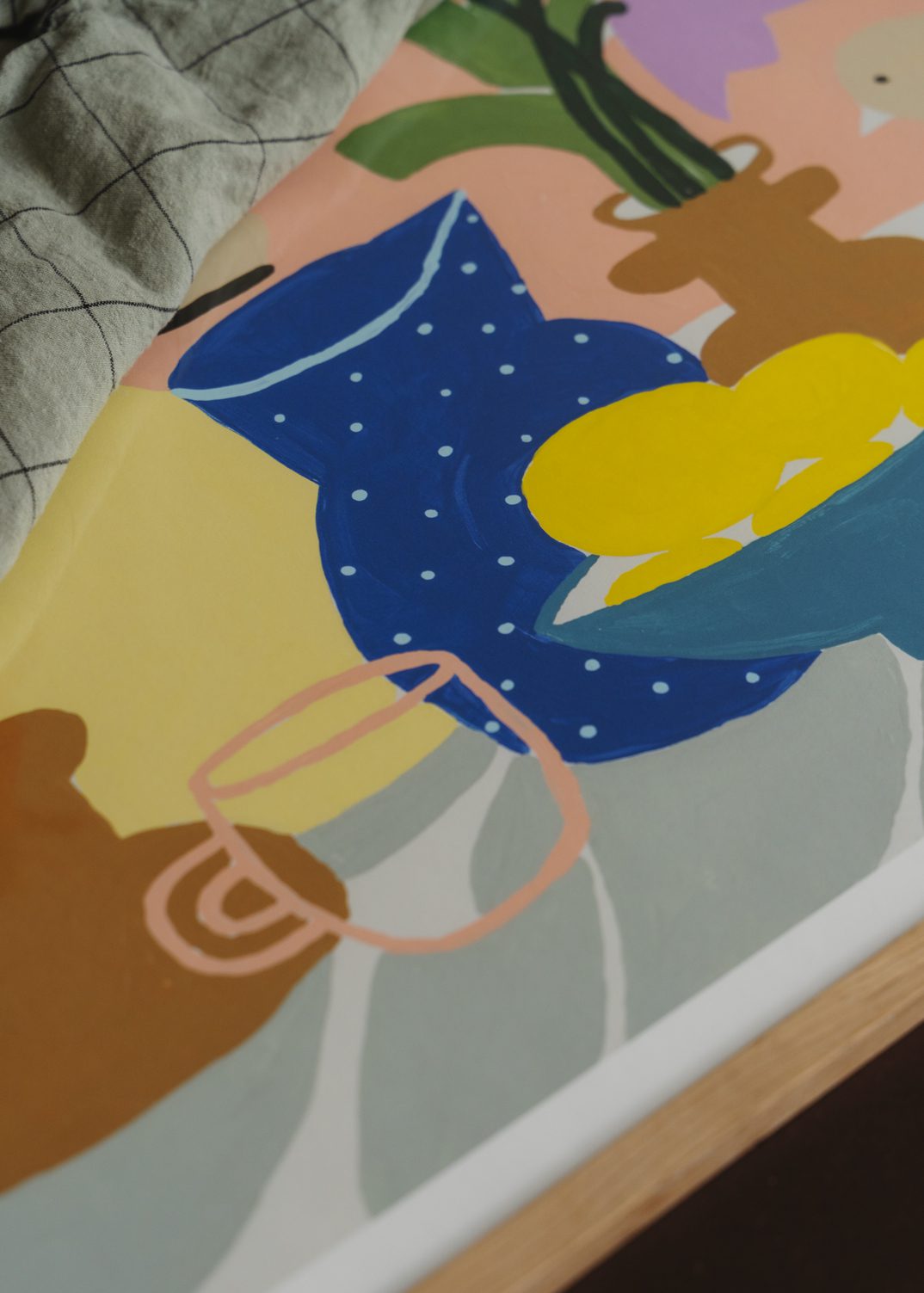 The Poster Club Table Setting Poster 30x40 cm Pastell