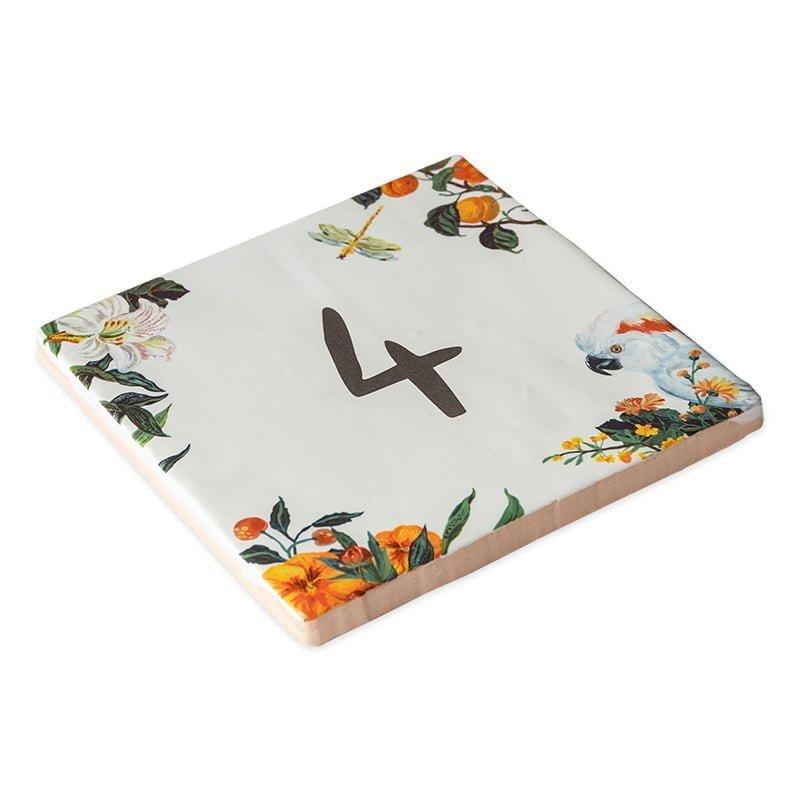 Storytiles Delft Blue Tropische Vogel Wandfliese S 10x10 cm
