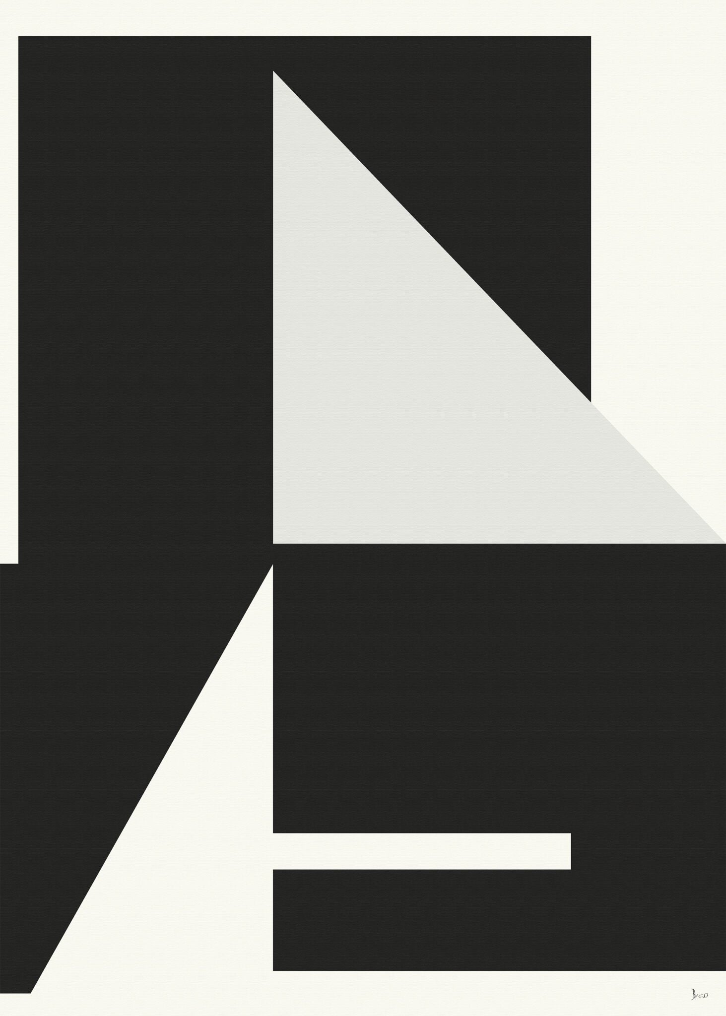 The Poster Club Art Prints Composition 03 Poster 30x40 geometrisch