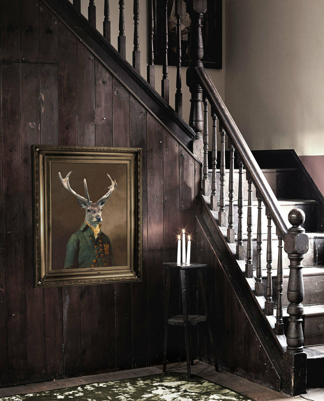 Mineheart Brother Stanwick Canvas Hirsch 66x81 cm