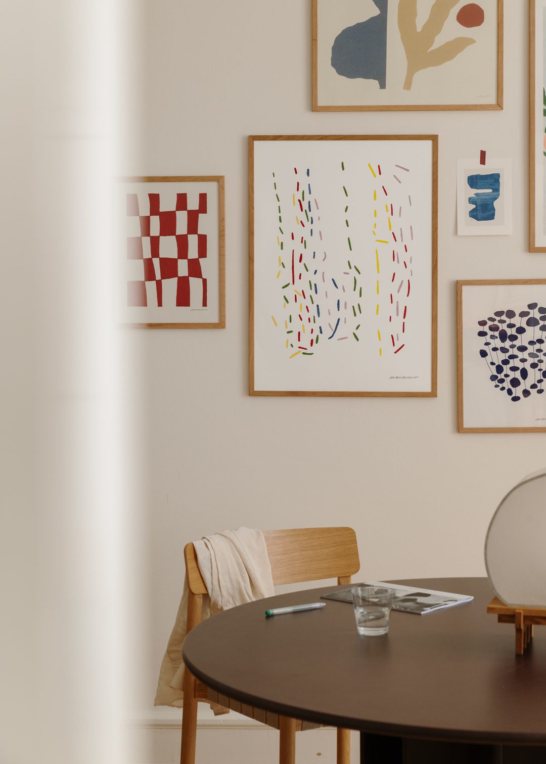 The Poster Club Art Prints 1-2-Many Poster 30x40 cm blau