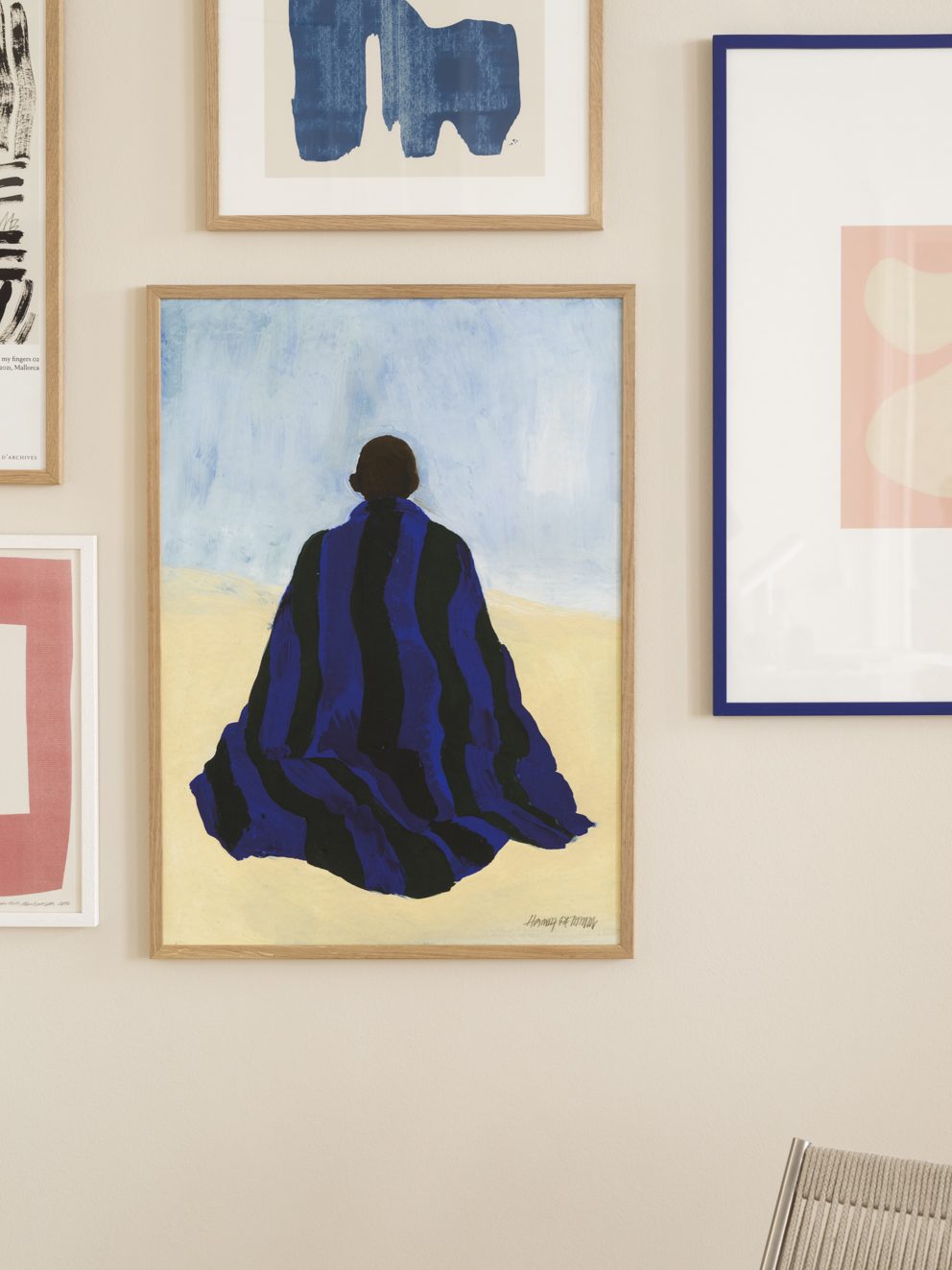 The Poster Club Curated Art Walls Edit 055 Poster-Set beige