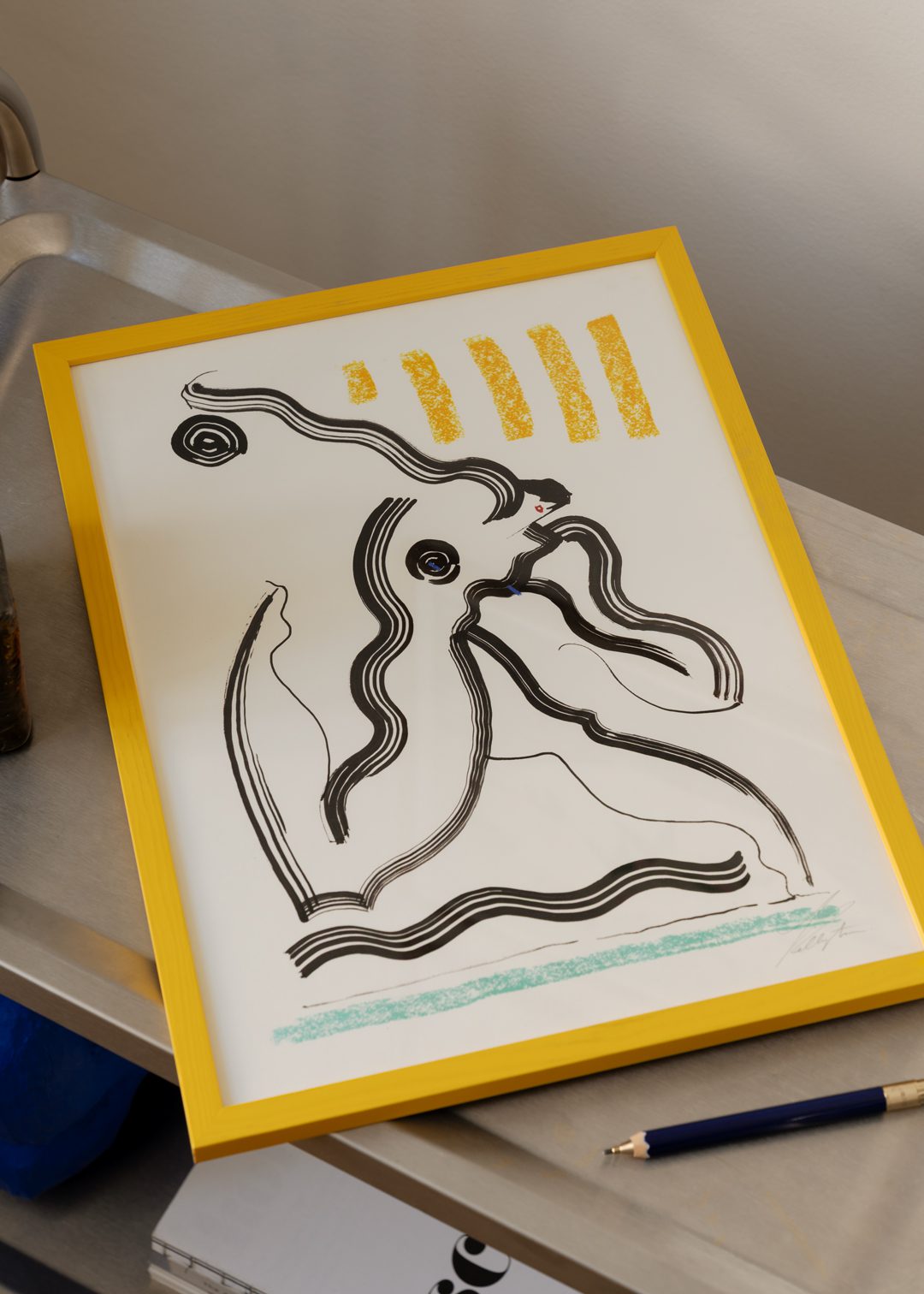 The Poster Club Discus Poster 30x40 cm abstrakt farbig