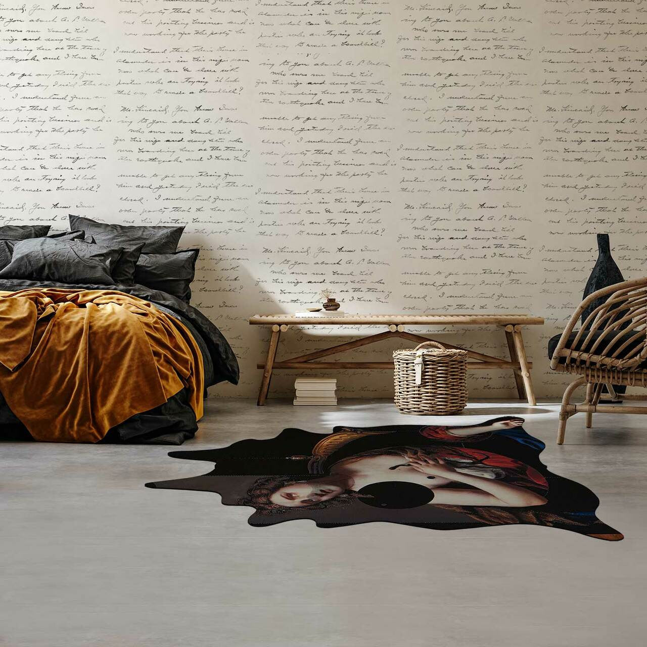 Mineheart Genesis 3 Flurläufer Kuhfellteppich Renaissance