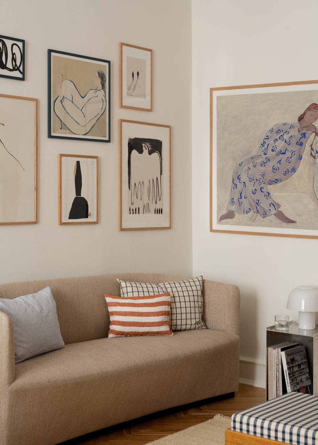 The Poster Club Edit No. 084 Art Wall Bilderwand beige