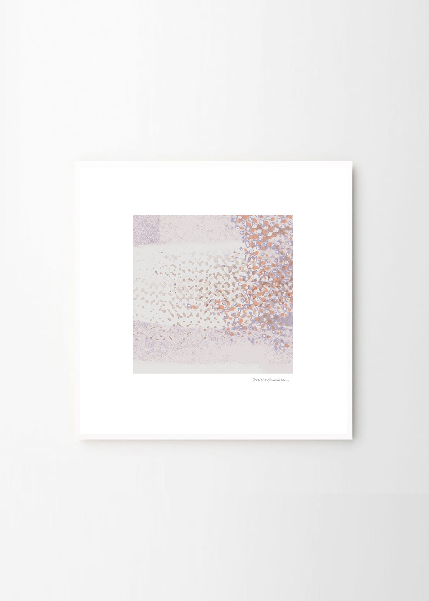 The Poster Club Art Prints Impact No. 3 Poster 50x50 cm rosa
