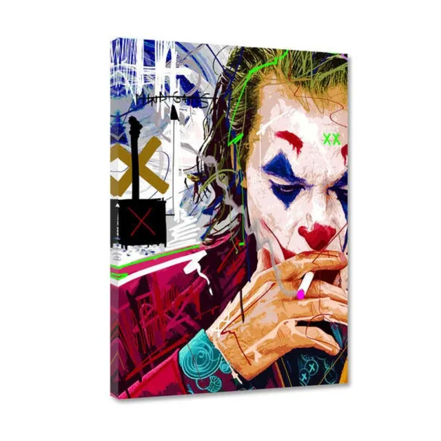 Hustling Sharks Wandbilder Joker Wandbild 60x90 cm Pop-Art