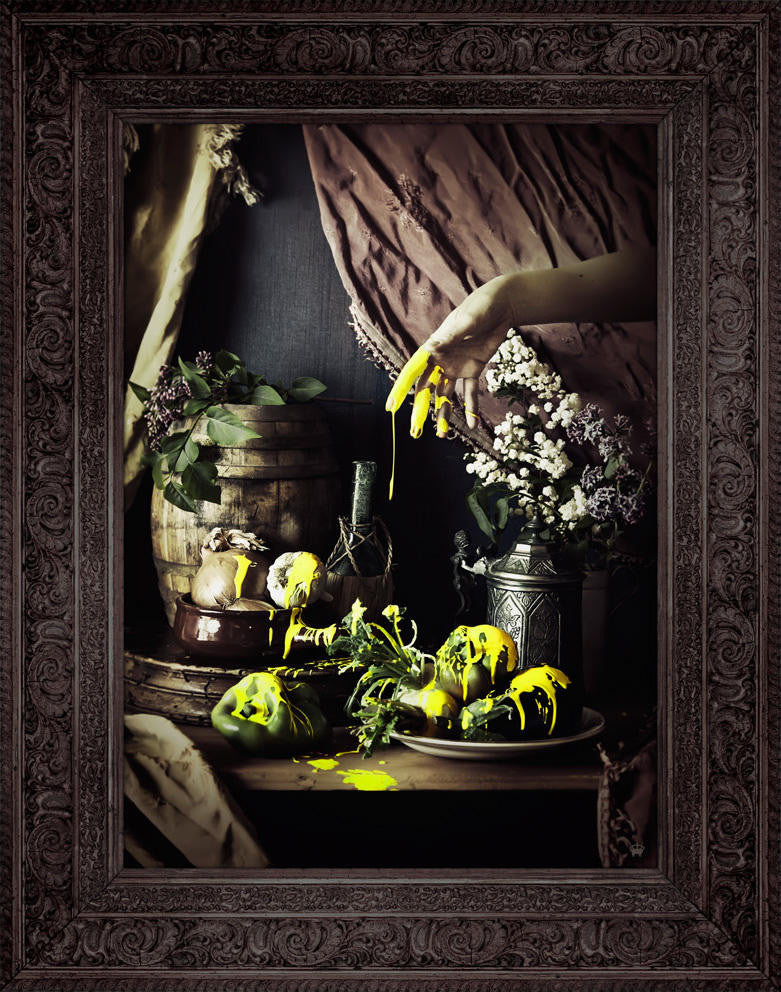 Mineheart Strange Fruit Leinwandbild 66x81cm Stillleben Canvas