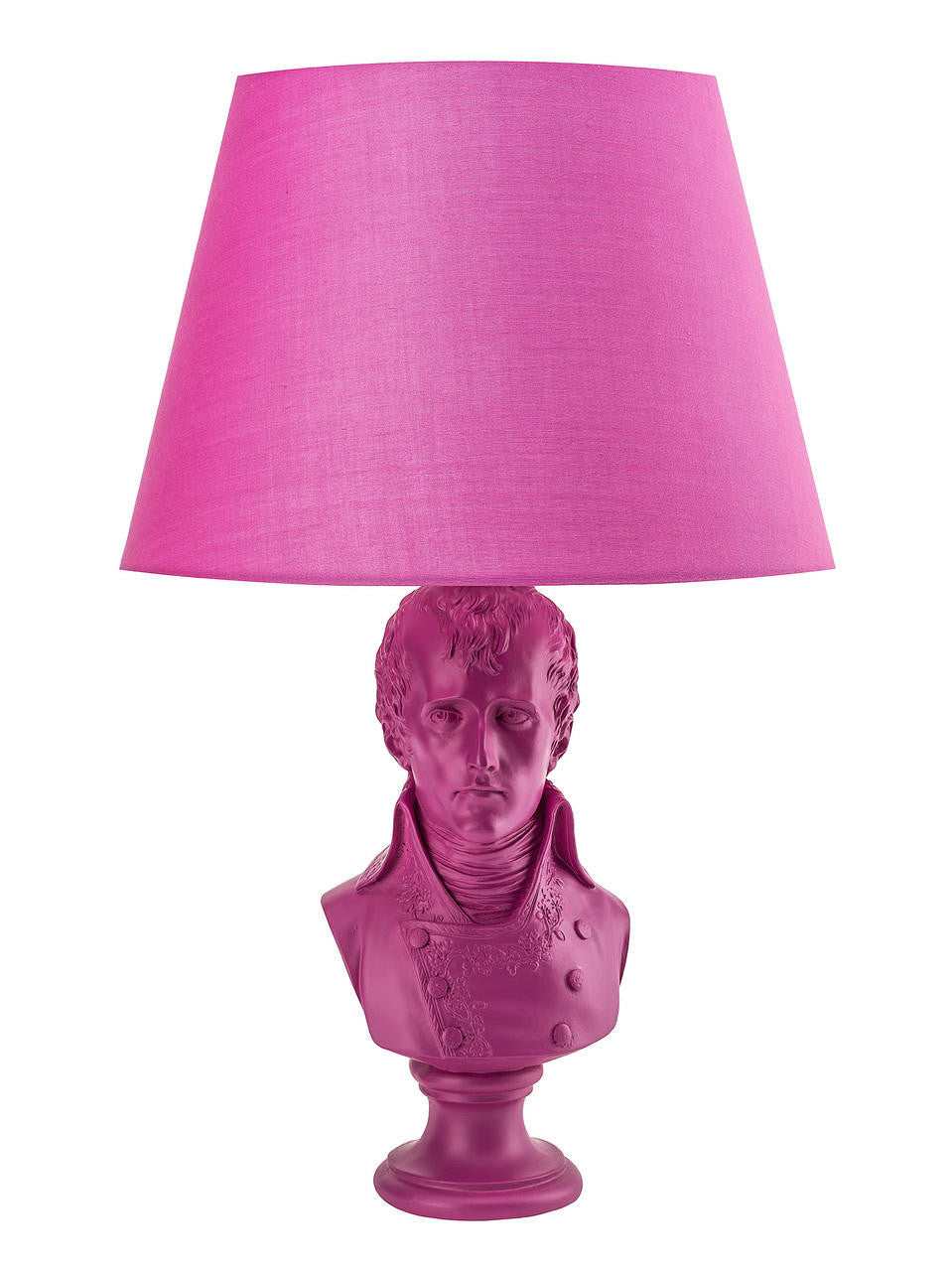 Mineheart Lighting Waterloo Tischleuchte Pink Büste 44 cm