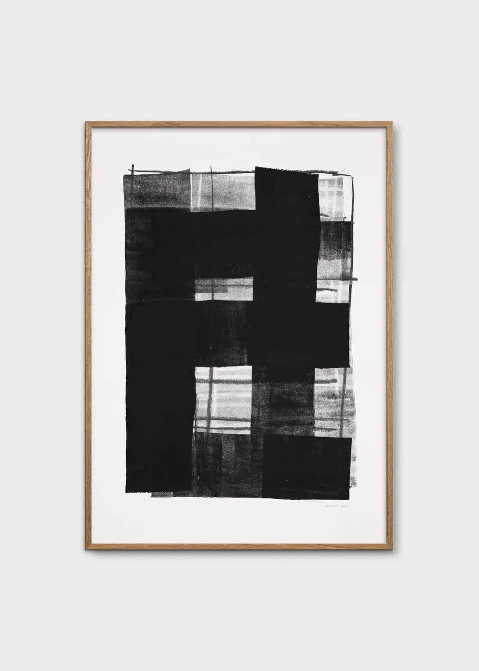 The Poster Club Art Prints Grid Poster 50x70 abstrakt