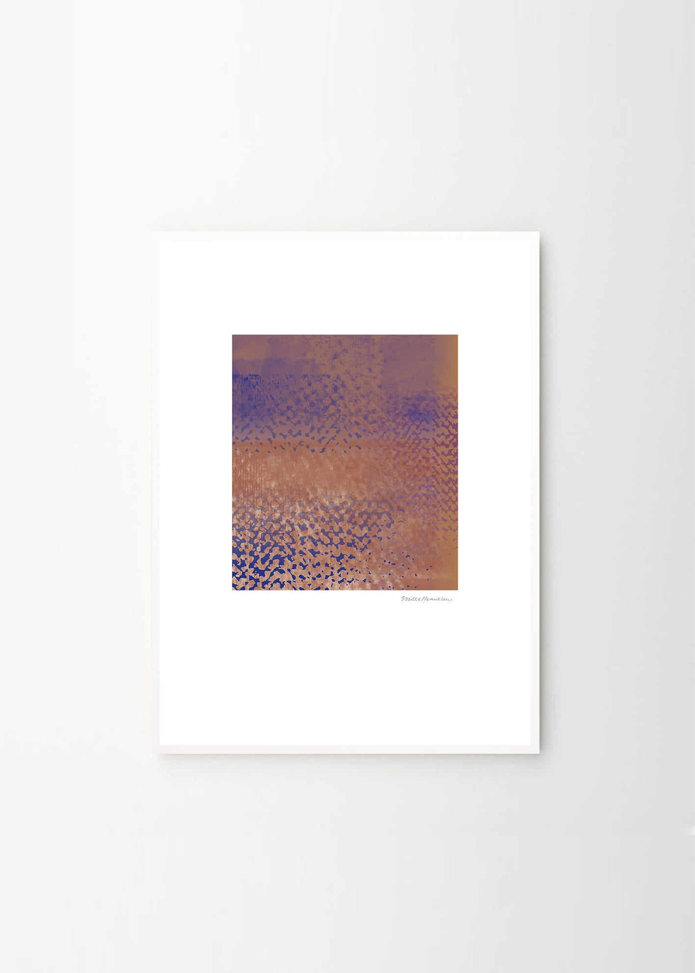 The Poster Club Art Prints Impact No.1 Poster 50x70 orange