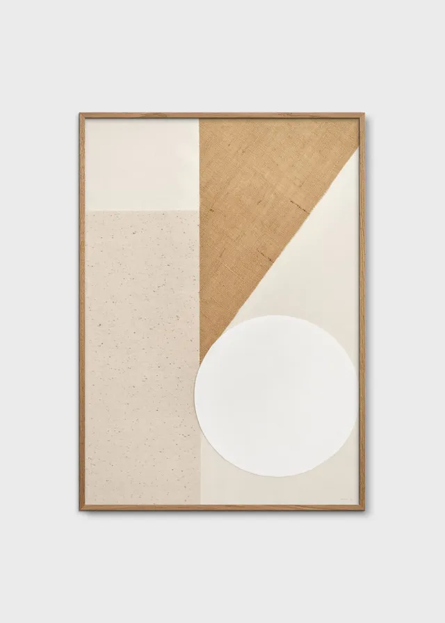 The Poster Club Balance No.116 Kunstdruck 30x40 beige