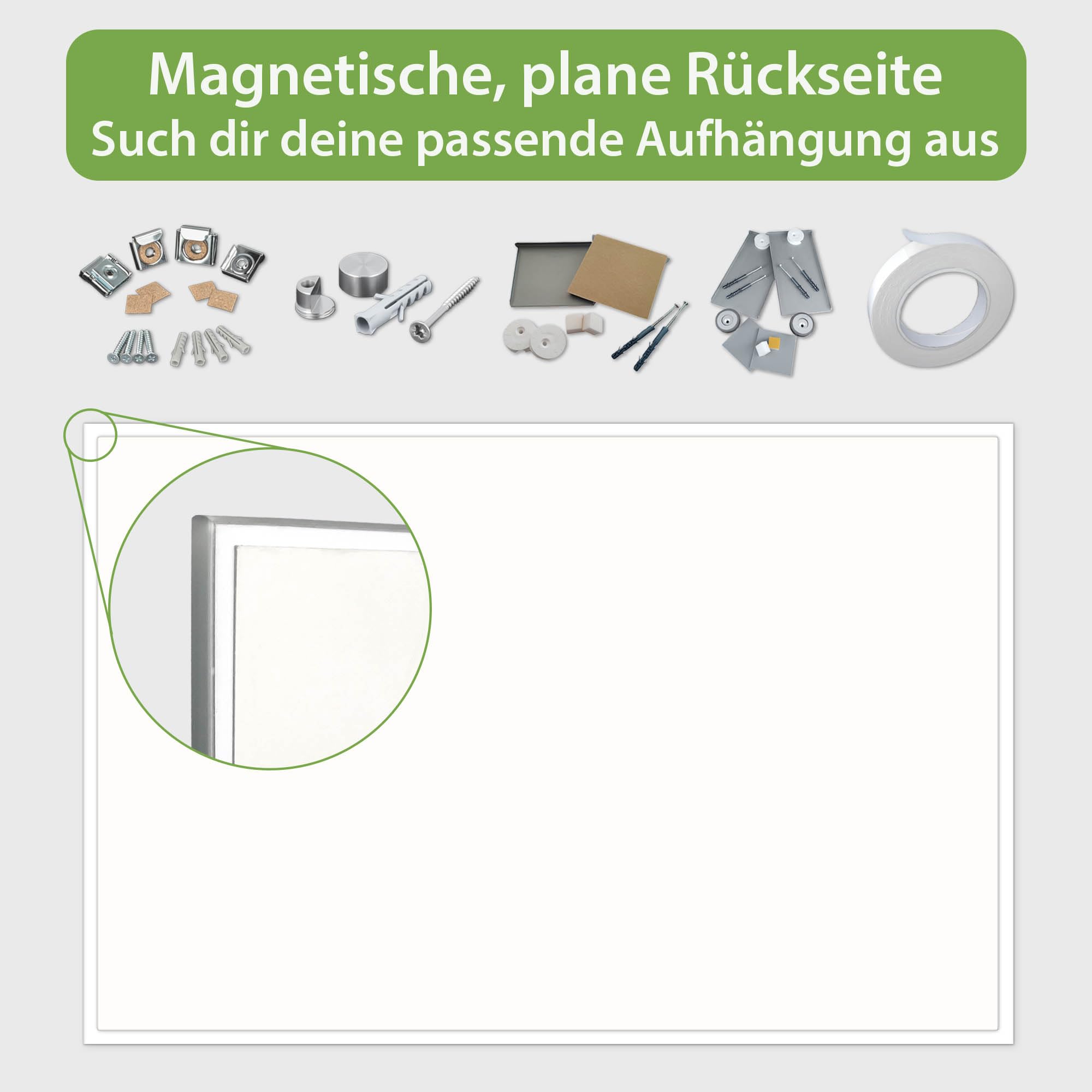 Banjado Magnettafel 120x80 Glasmagnettafel Mohnblumen Glas