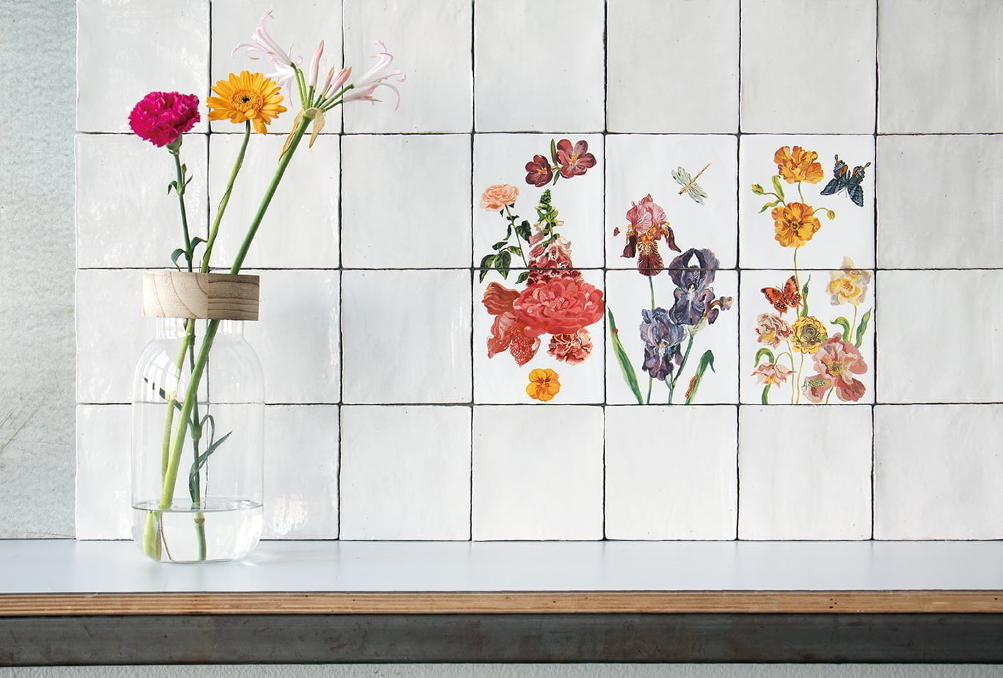 Storytiles Tile Tableaus Wildflowers Tableau Fliese S Blumen