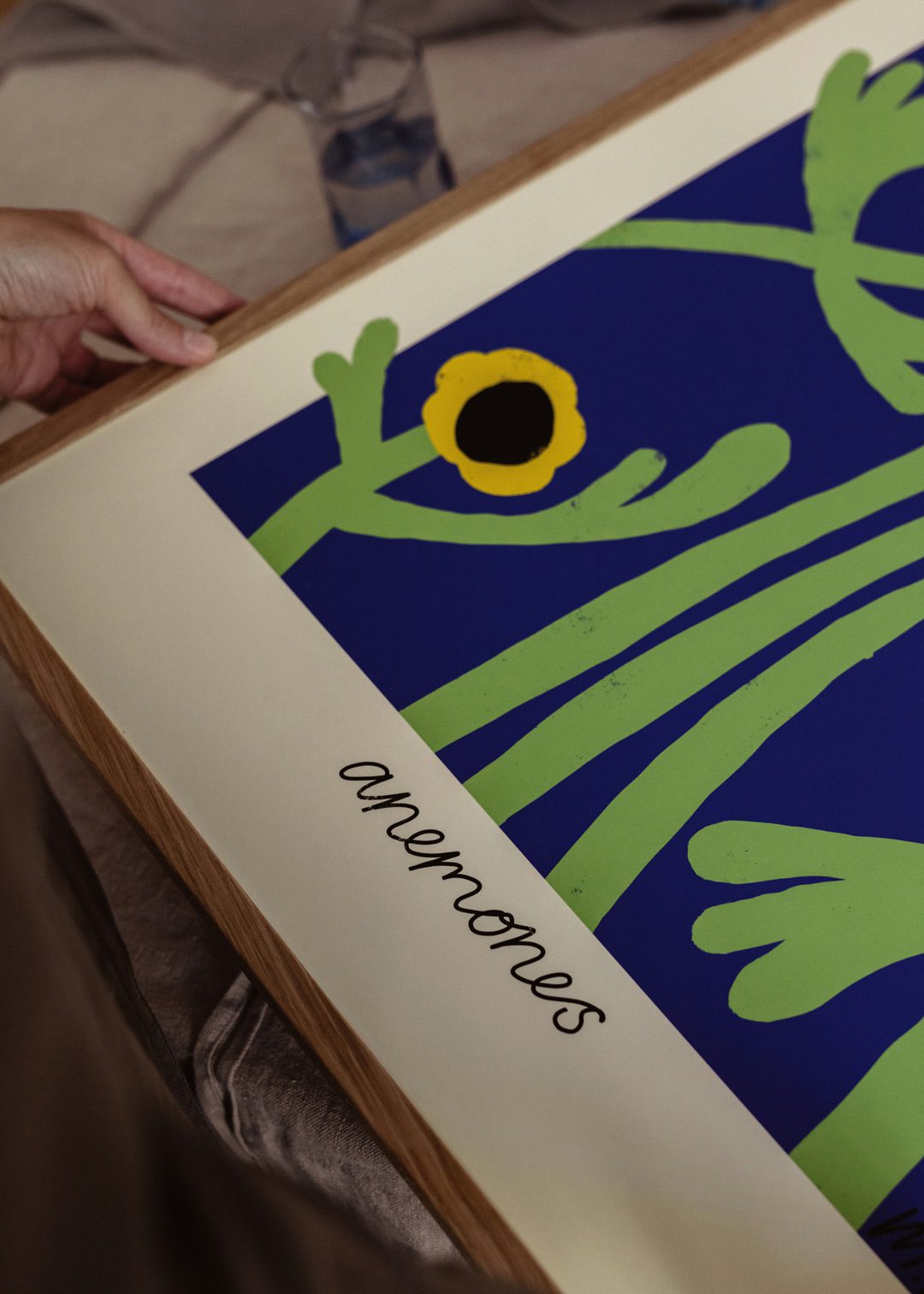 The Poster Club Art Prints Yellow Anemones Poster A4 gelb